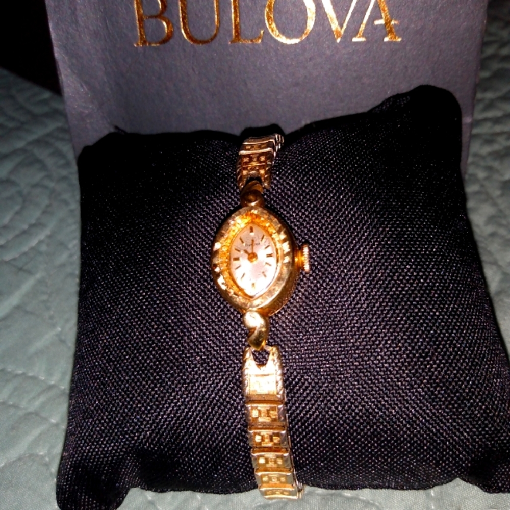 14kt Gold Bulova Watch